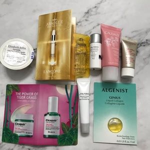 Luxury Skincare-Shiseido, Clarins, Elizabeth Arden